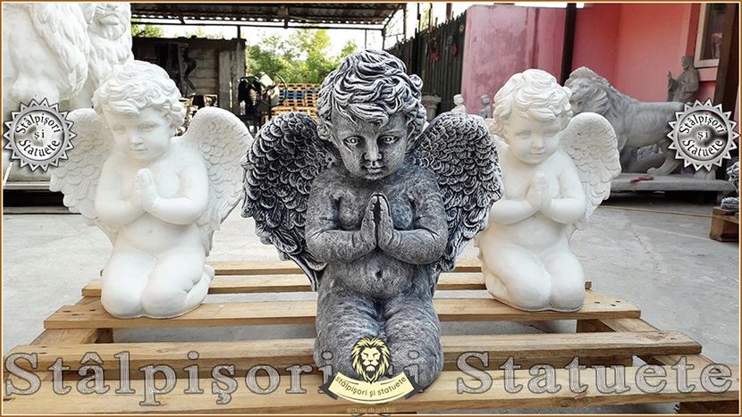 Image00536 - Decoratiuni de grădină din ciment alb și dioxid de titan