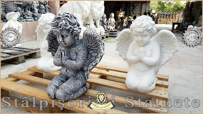 Image00537 - Decoratiuni de grădină din ciment alb și dioxid de titan