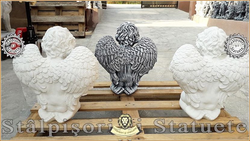 Image00540 - Decoratiuni de grădină din ciment alb și dioxid de titan