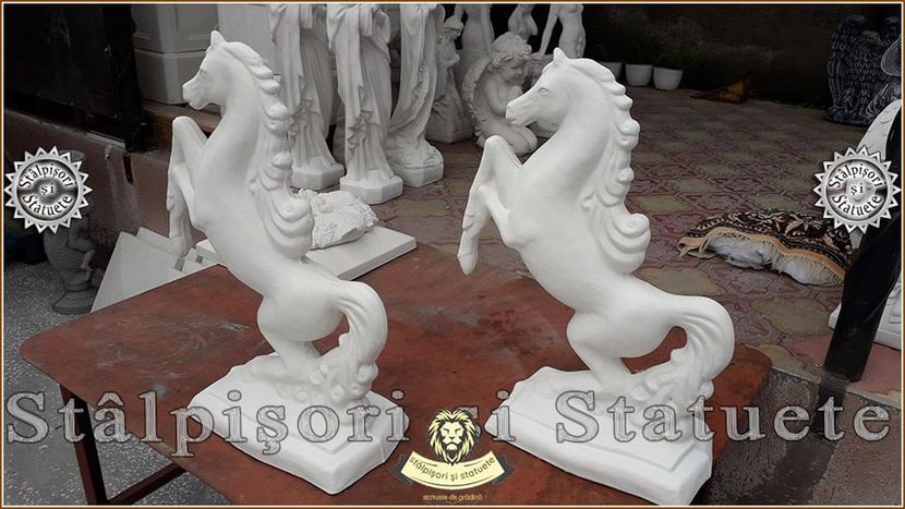 Image00783 - Decoratiuni de grădină din ciment alb și dioxid de titan