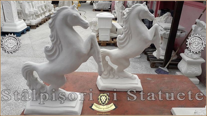 Image00784 - Decoratiuni de grădină din ciment alb și dioxid de titan