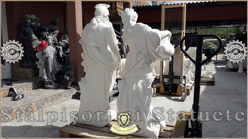 Image00822 - Decoratiuni de grădină din ciment alb și dioxid de titan