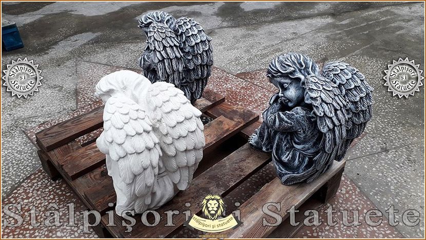 Image00645 - Decoratiuni de grădină din ciment alb și dioxid de titan