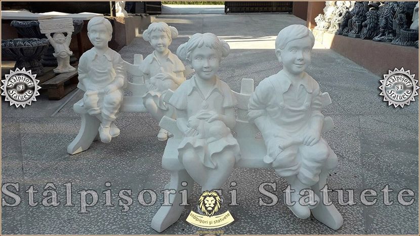 Image00712 - Decoratiuni de grădină din ciment alb și dioxid de titan