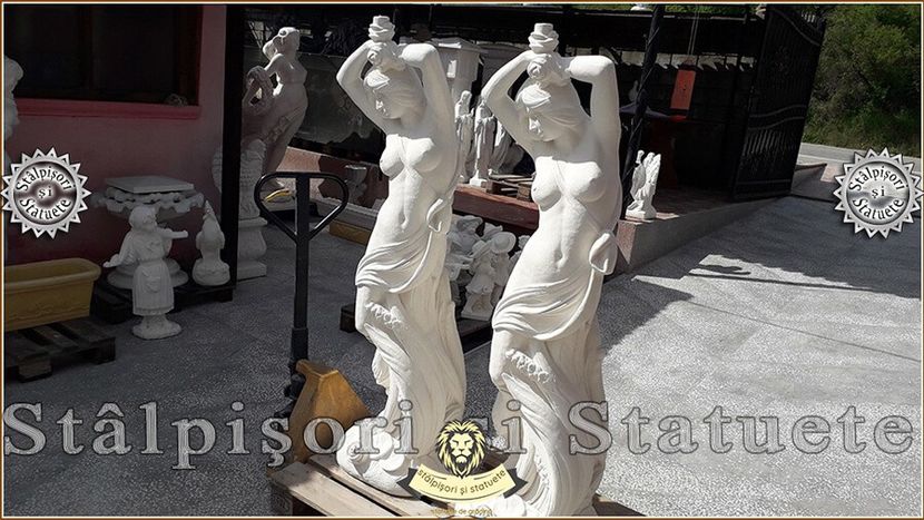 Image00813 - Decoratiuni de grădină din ciment alb și dioxid de titan