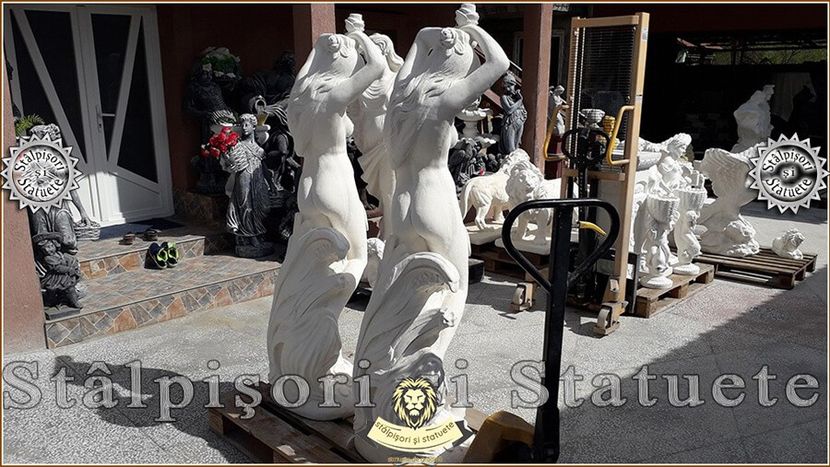 Image00815 - Decoratiuni de grădină din ciment alb și dioxid de titan