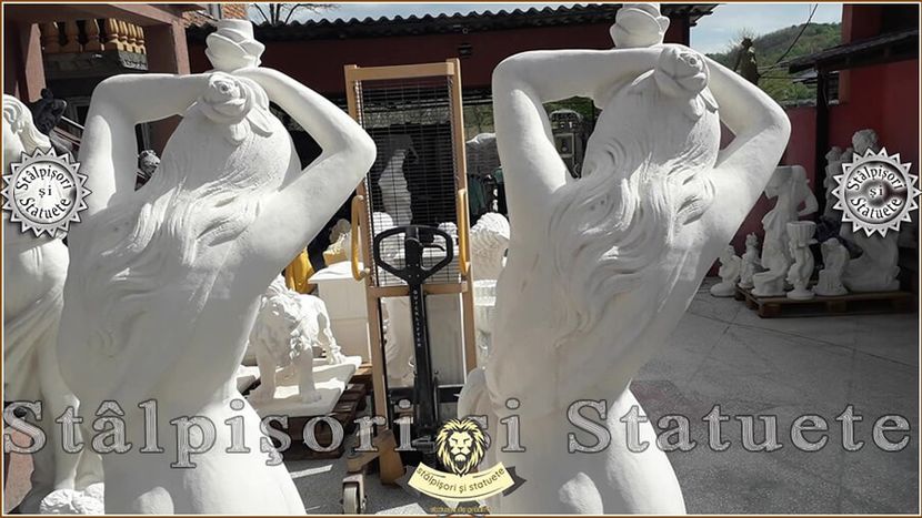 Image00816 - Decoratiuni de grădină din ciment alb și dioxid de titan