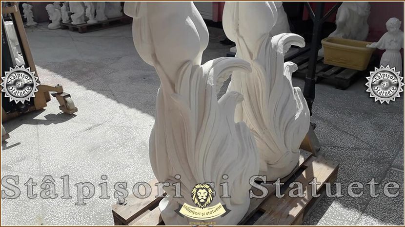 Image00817 - Decoratiuni de grădină din ciment alb și dioxid de titan