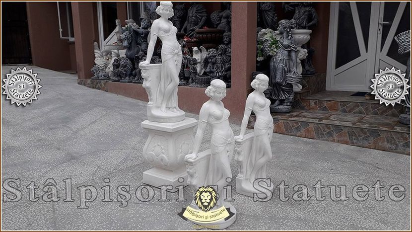 Image00752 - Decoratiuni de grădină din ciment alb și dioxid de titan