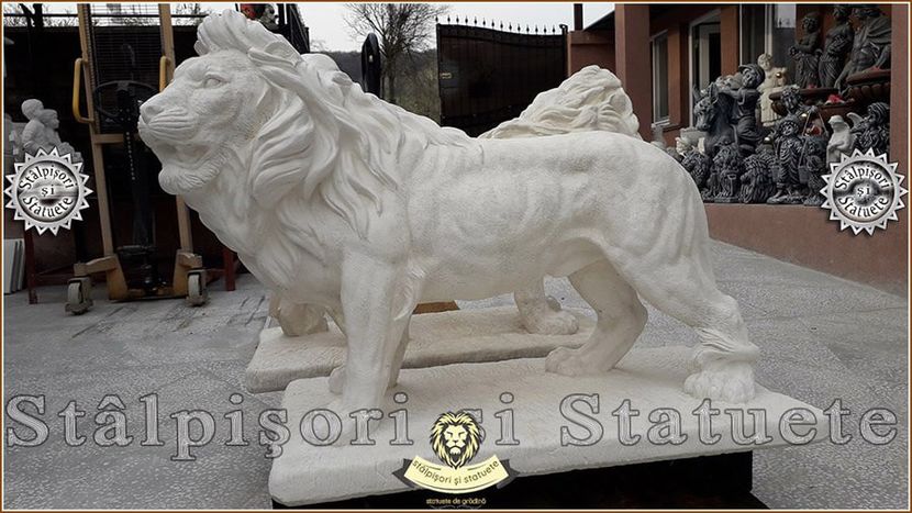 Image00748 - Decoratiuni de grădină din ciment alb și dioxid de titan