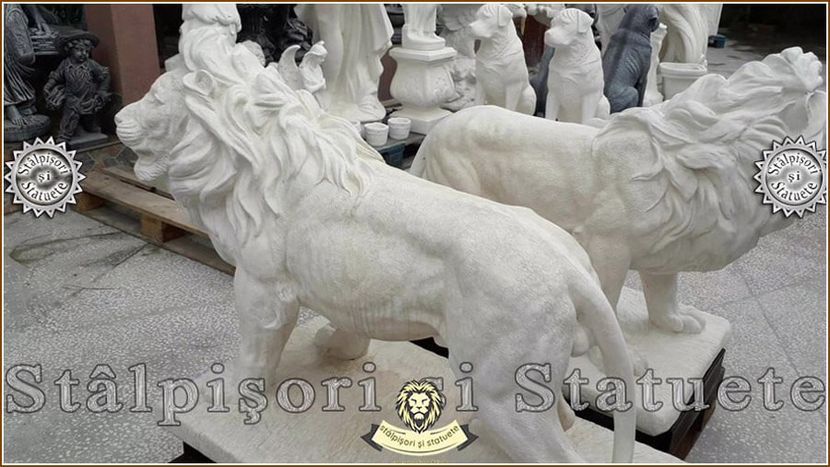 Image00759 - Decoratiuni de grădină din ciment alb și dioxid de titan