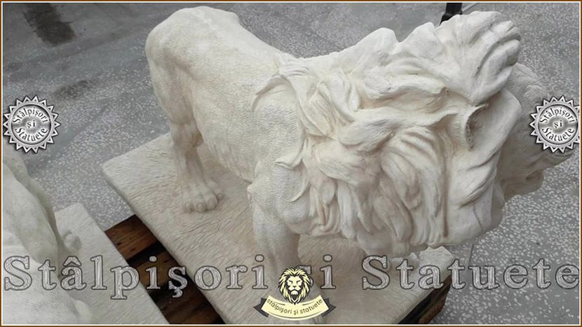 Image00760 - Decoratiuni de grădină din ciment alb și dioxid de titan