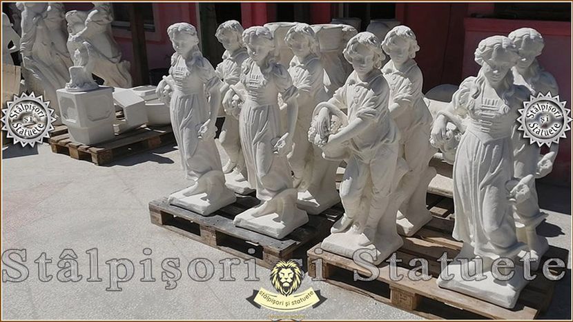 Image00726 - Decoratiuni de grădină din ciment alb și dioxid de titan