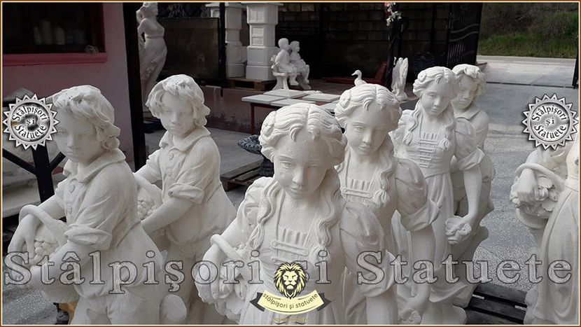 Image00735 - Decoratiuni de grădină din ciment alb și dioxid de titan