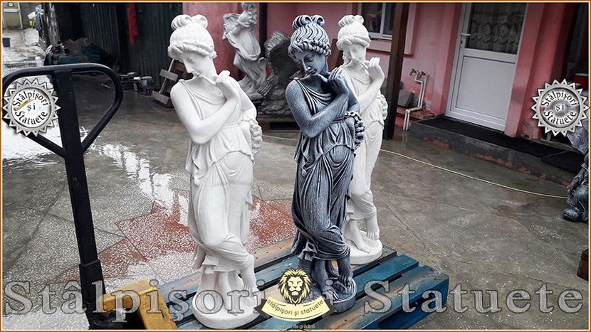 Image00631 - Decoratiuni de grădină din ciment alb și dioxid de titan