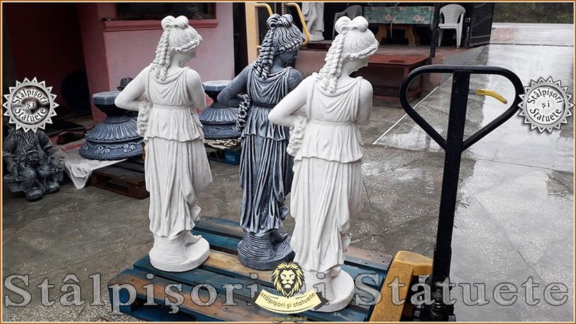 Image00632 - Decoratiuni de grădină din ciment alb și dioxid de titan