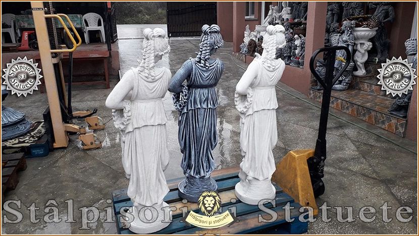 Image00633 - Decoratiuni de grădină din ciment alb și dioxid de titan