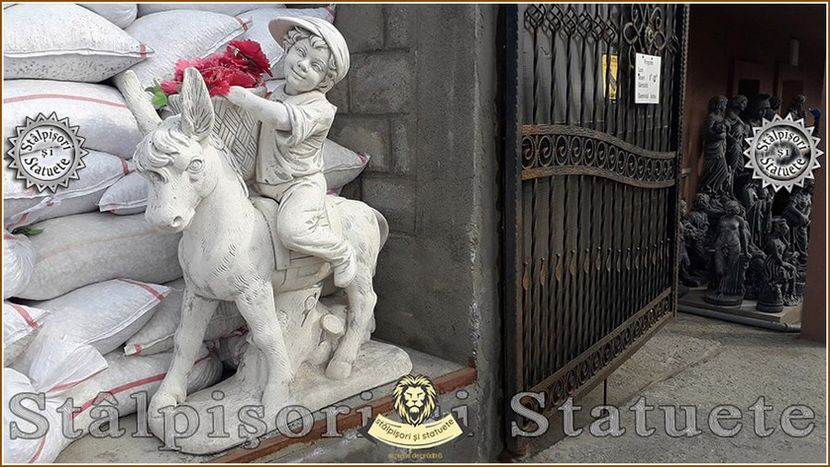 Image00330 - Decoratiuni de grădină din ciment alb și dioxid de titan