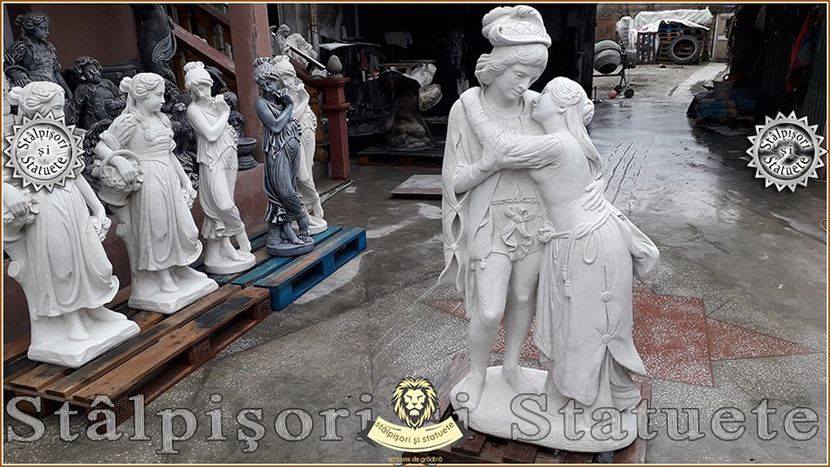 Image00635 - Decoratiuni de grădină din ciment alb și dioxid de titan