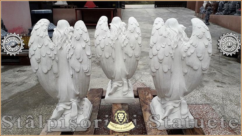 Image00650 - Decoratiuni de grădină din ciment alb și dioxid de titan