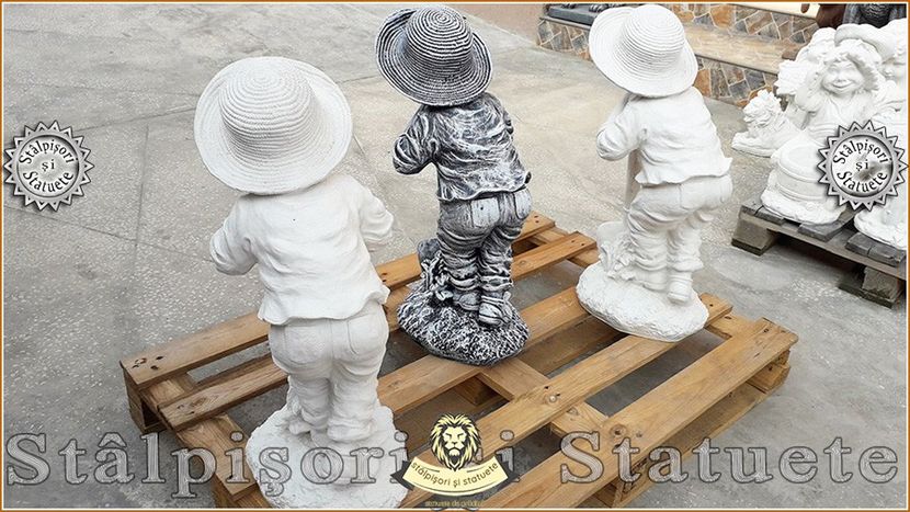 Image00527 - Decoratiuni de grădină din ciment alb și dioxid de titan