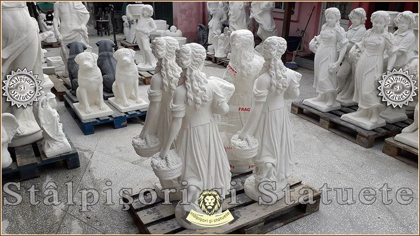 Image00734 - Decoratiuni de grădină din ciment alb și dioxid de titan