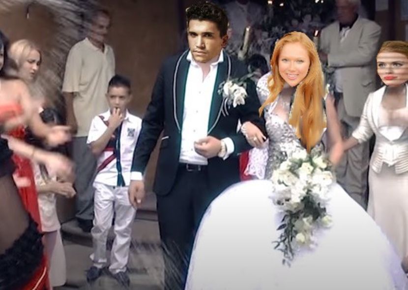 ...*ies din biserica, toata lumea arunca cu orez in ei fac poze blabla* - episodul 79