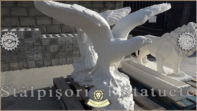 Image00844 - Decoratiuni de grădină din ciment alb și dioxid de titan