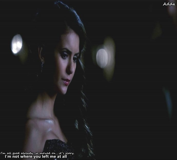 》#Ridică o sprânceană atunci când îl aude ce-i spune și lasă paharul jos. Se face mai - S01E02 x Postcards from the Edge