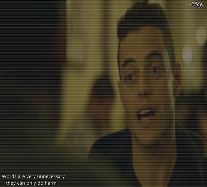 》#Se oprește și se încruntă confuz când aude fraza acesteia cu plăcutul, înghite scurt în sec+ - S01E02 x Postcards from the Edge