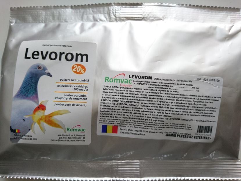 LEVOROM 100 G 29 RON - LEVOROM 100 G - 29 RON