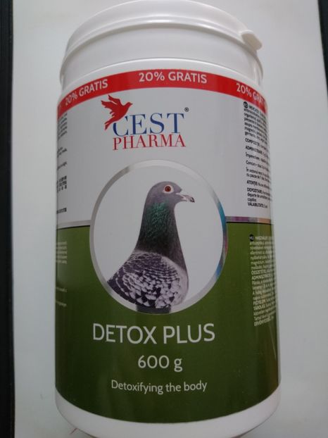 DETOX PLUS 600 G 70 RON - PRODUSE CEST PHARMA