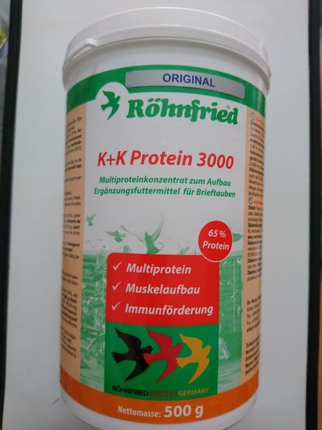 K + K PROTEIN 3000 500 G 167 RON - PRODUSE ROHNFRIED