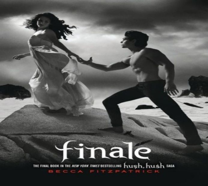 Finale - (Hush Hush) Book 3 - x Books fall open You fall in