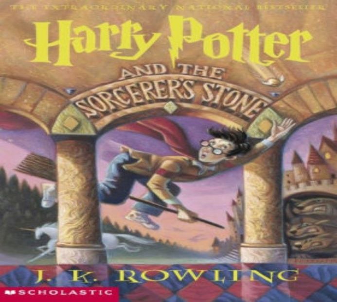Harry Potter And The Sorcerer's Stone - Book 1 - x Books fall open You fall in