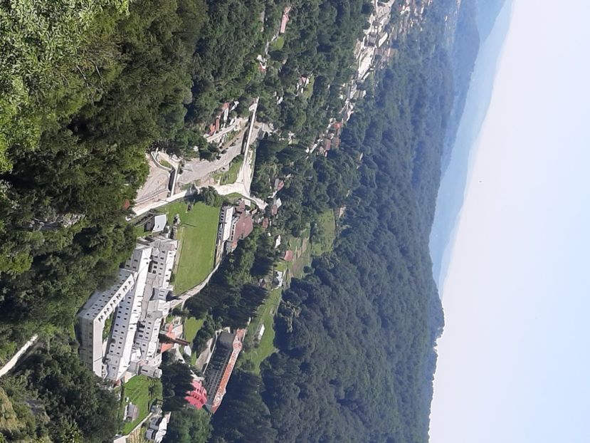  - Mânăstirea Bistrița văzută de la Mânăstirea Arnota