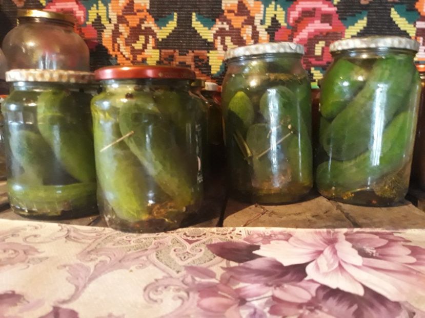 Castraveti murati, fara sterilizare - Retete 1