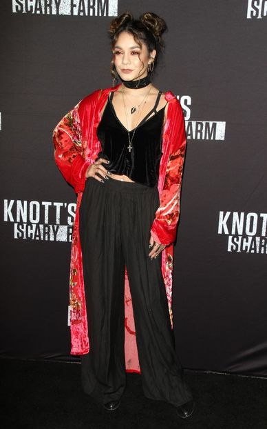 image156 - VANESSA HUDGENS LA KNOTT S SCARY FARM BLACK CARPET EVENT IN BUENA PARK