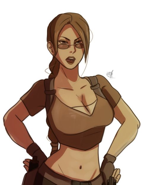  - Lara Croft-Desene