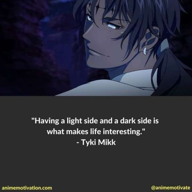 Day 20 - Favorite Quote - Tyki Mikk quote - D Gray Man Challenge