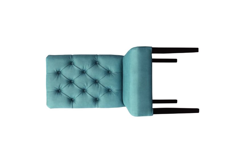 Scaun BRUXELLES gri albastru mare  - SCAUNE