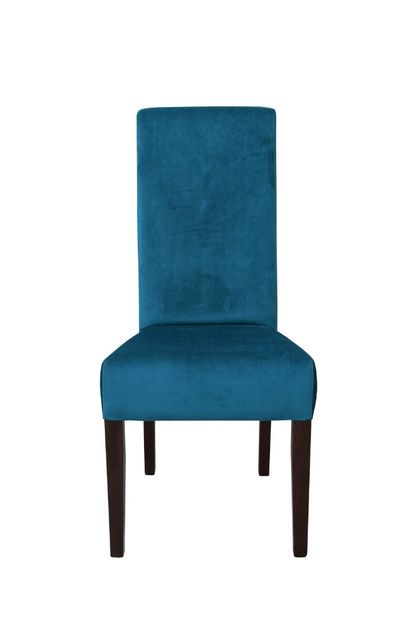 Scaun FLORIDA albastru fata - SCAUNE