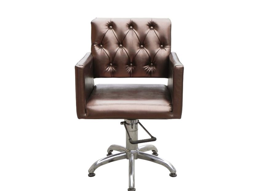 Scaun frizerie cu picioare - SCAUNE