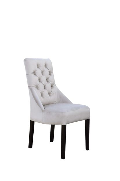 Scaun LONDON catifea gri - SCAUNE