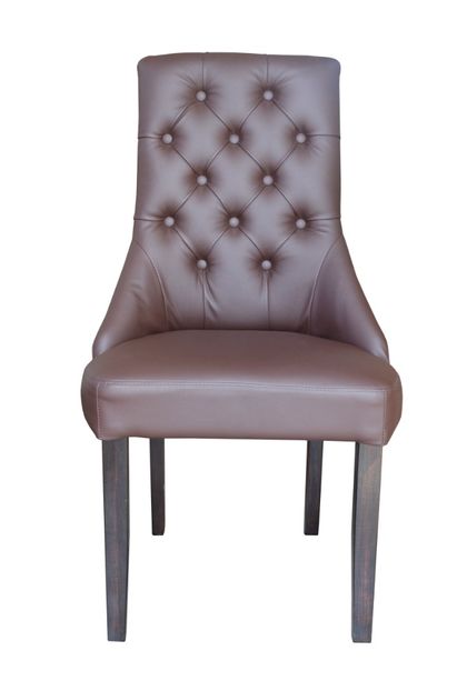 Scaun LONDON imitatie de piele - SCAUNE