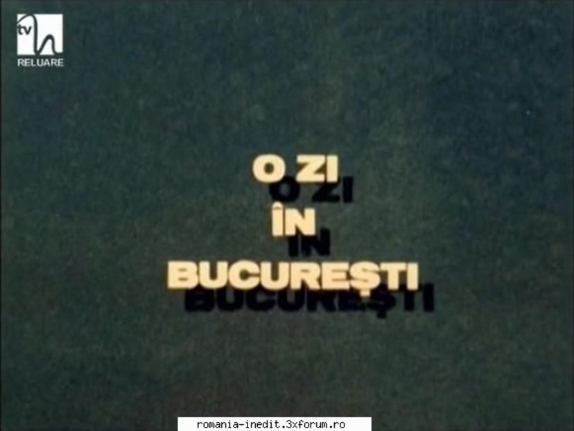 O Zi La Bucuresti - O Zi La Bucuresti 1987