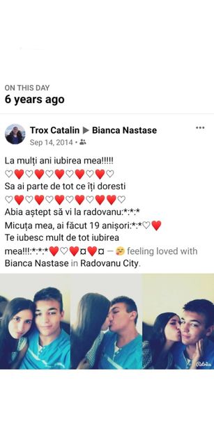 Amintiri frumoase acum 6 ani - Miss you