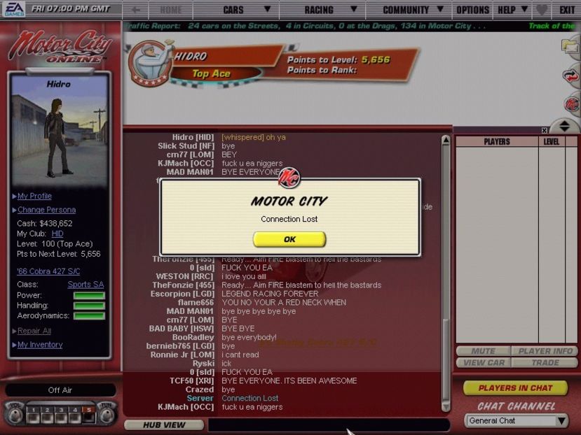 NFS Motor City Online - NFS Motor City 2001