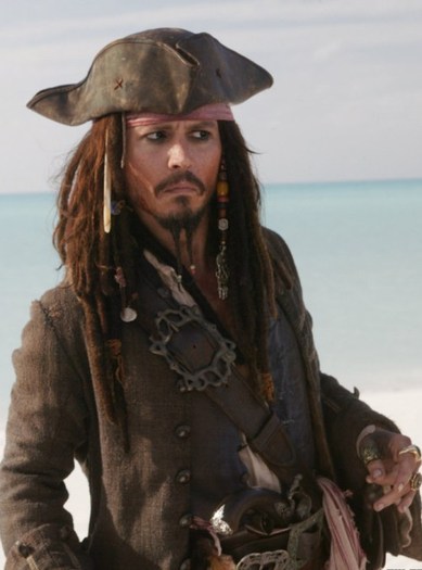 depp - Poze cu Piratii din caraibe