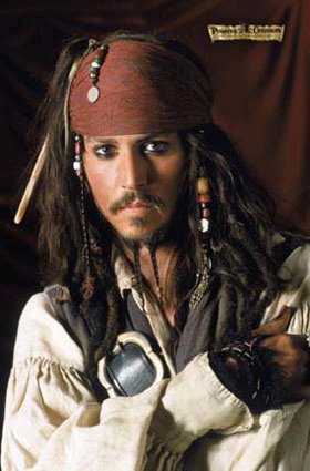 johnny-depp1 - Poze cu Piratii din caraibe